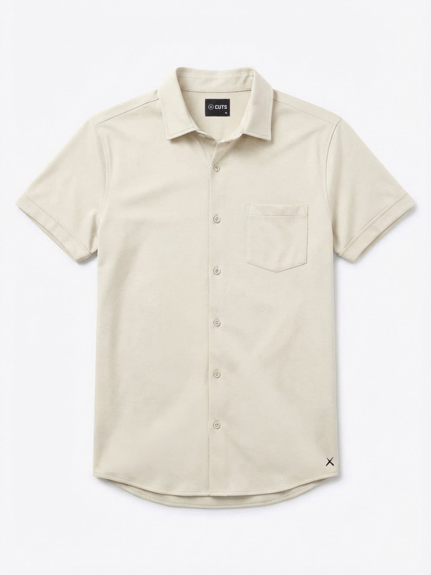 AO Button Up | Ivory Signature-Fit PYCA Pro®