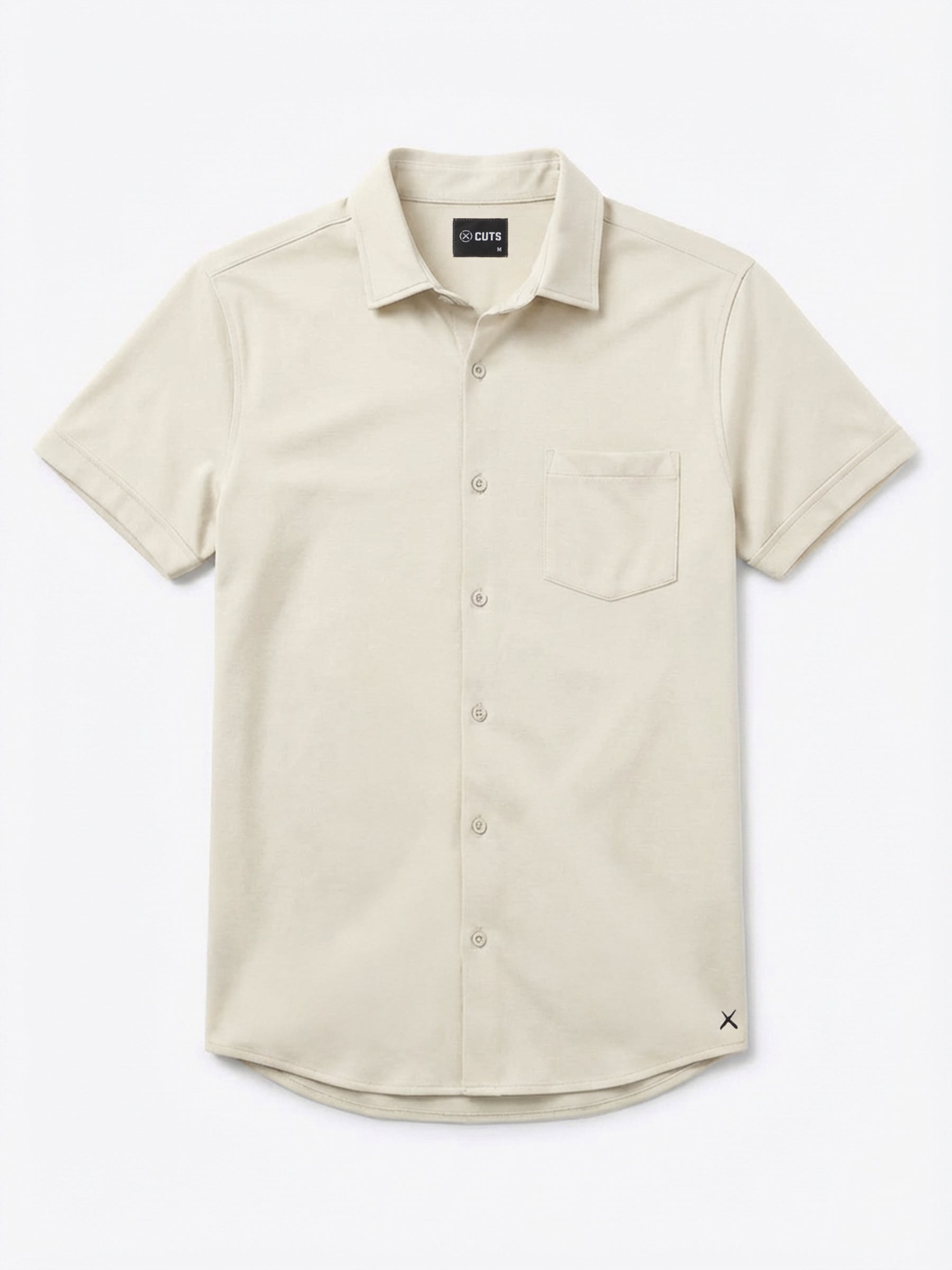 AO Button Up | Ivory Signature-Fit PYCA Pro®