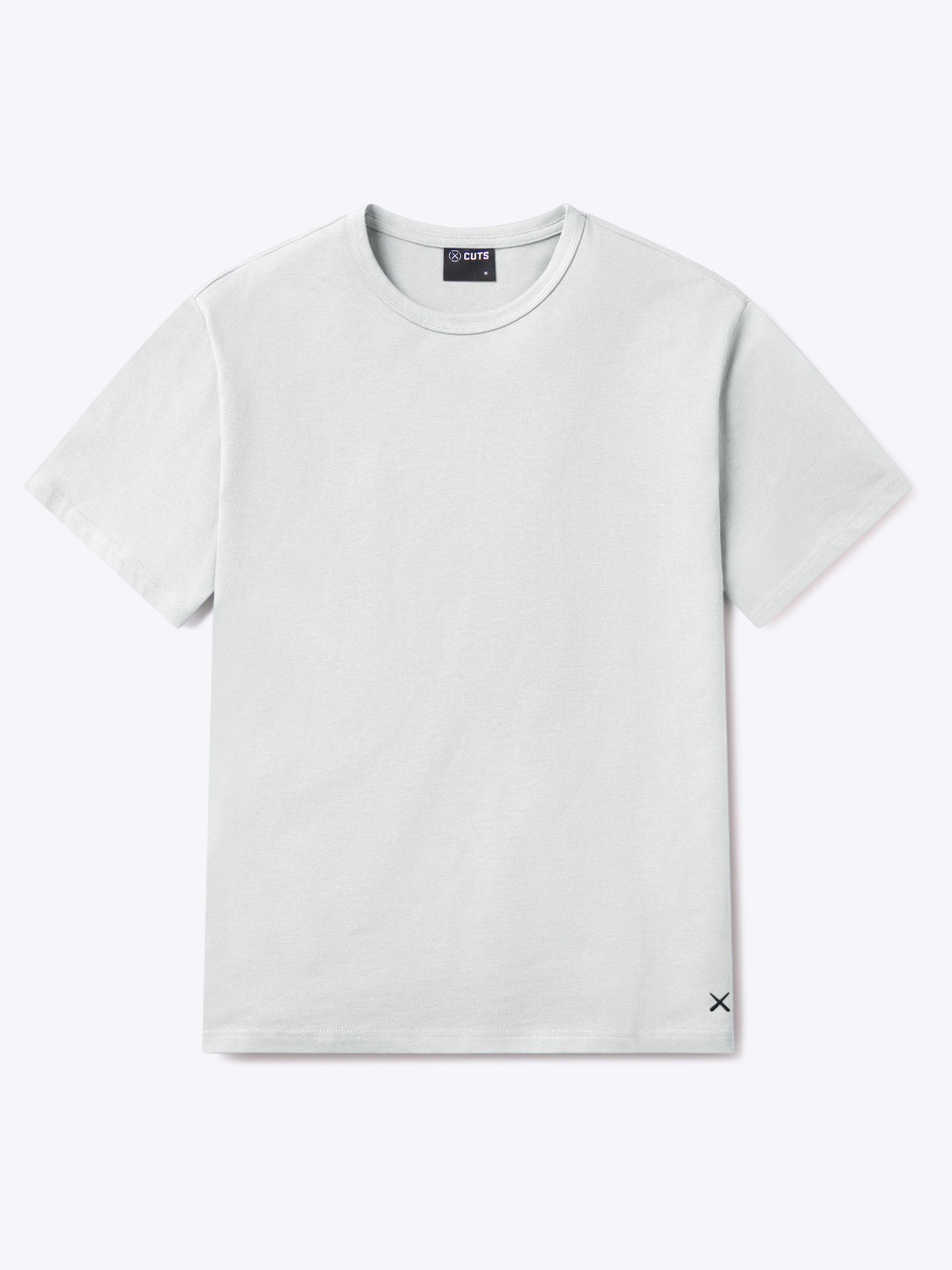 Overtime Oversized Tee | White Relaxed-Fit