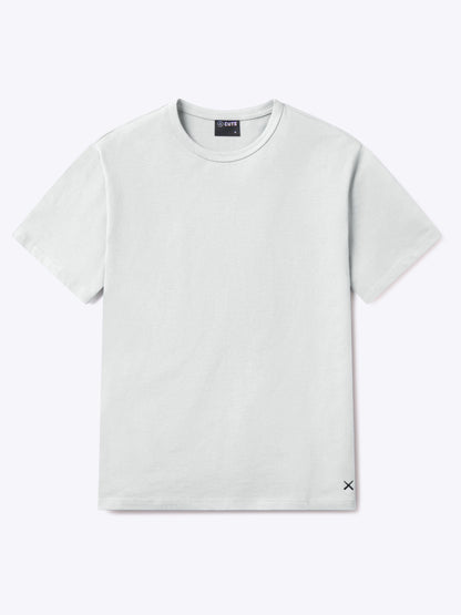Overtime Oversized Tee | White Relaxed-Fit