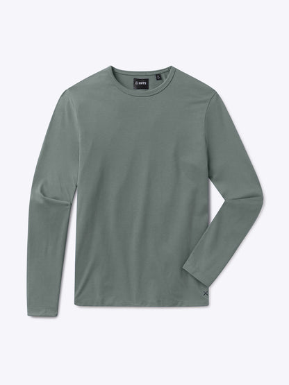 AO Forever Long Sleeve Tee | Sage Classic-Fit PYCA Pro®