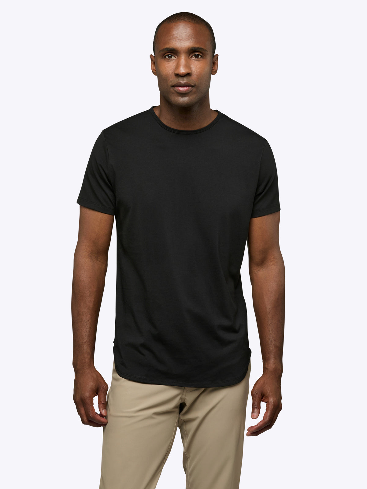 AO Elongated Tee | Black Signature-fit PYCA Pro®