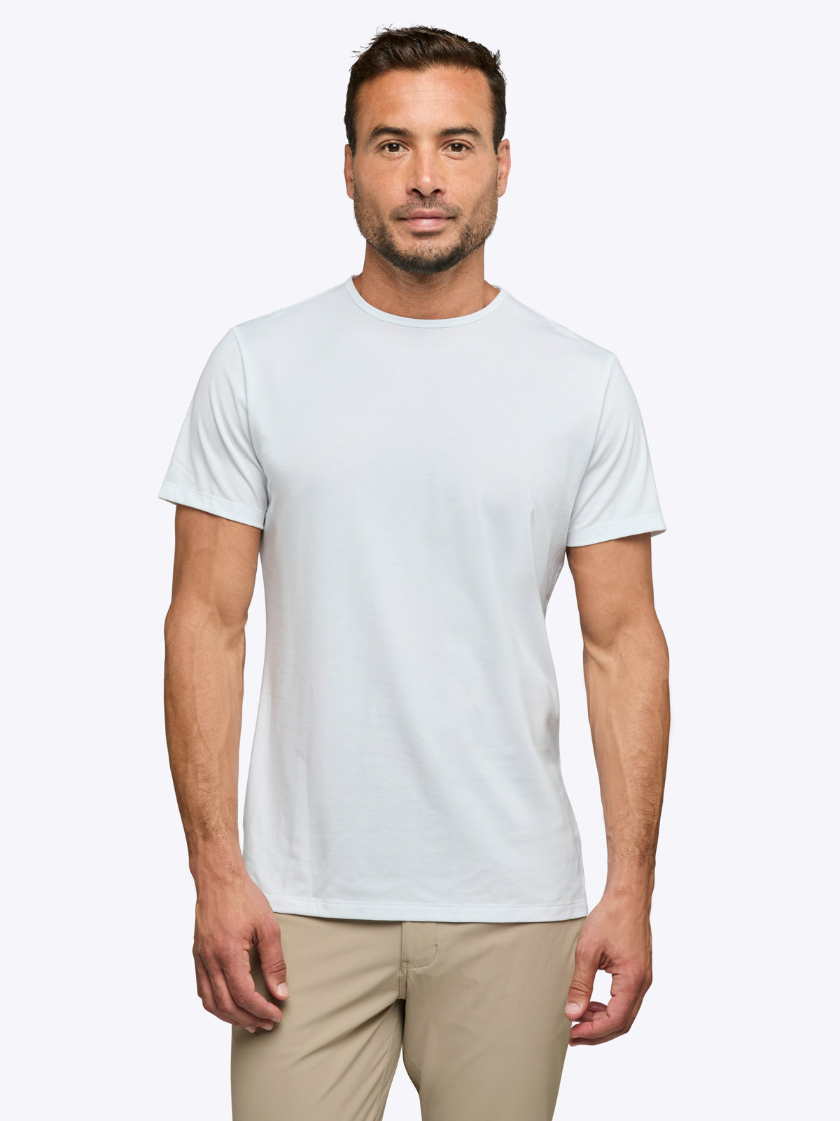 AO Split-Hem Tee | White Signature-fit PYCA Pro®
