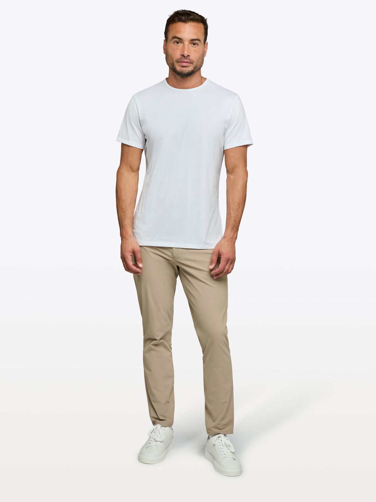 AO Split-Hem Tee | White Signature-fit PYCA Pro®