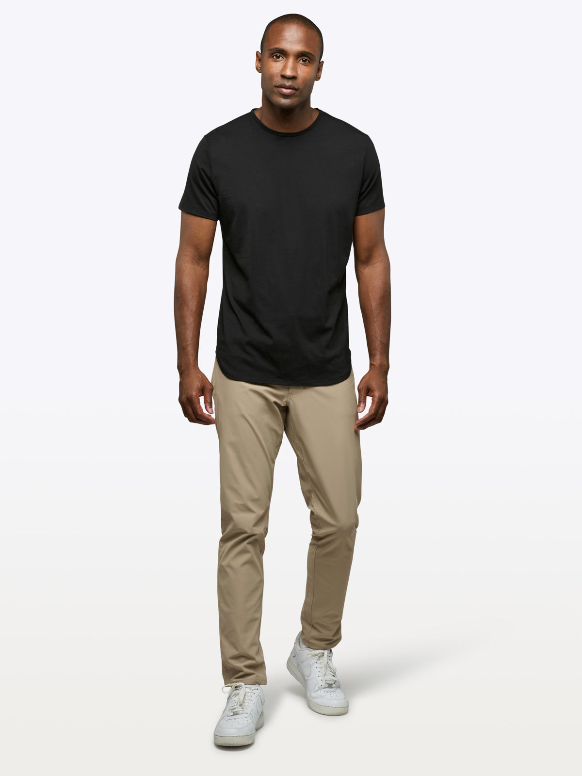 AO Elongated Tee | Black Signature-fit PYCA Pro®