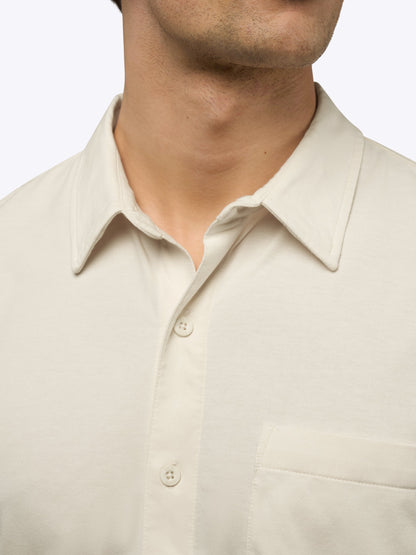 AO Button Up | Ivory Signature-Fit PYCA Pro®