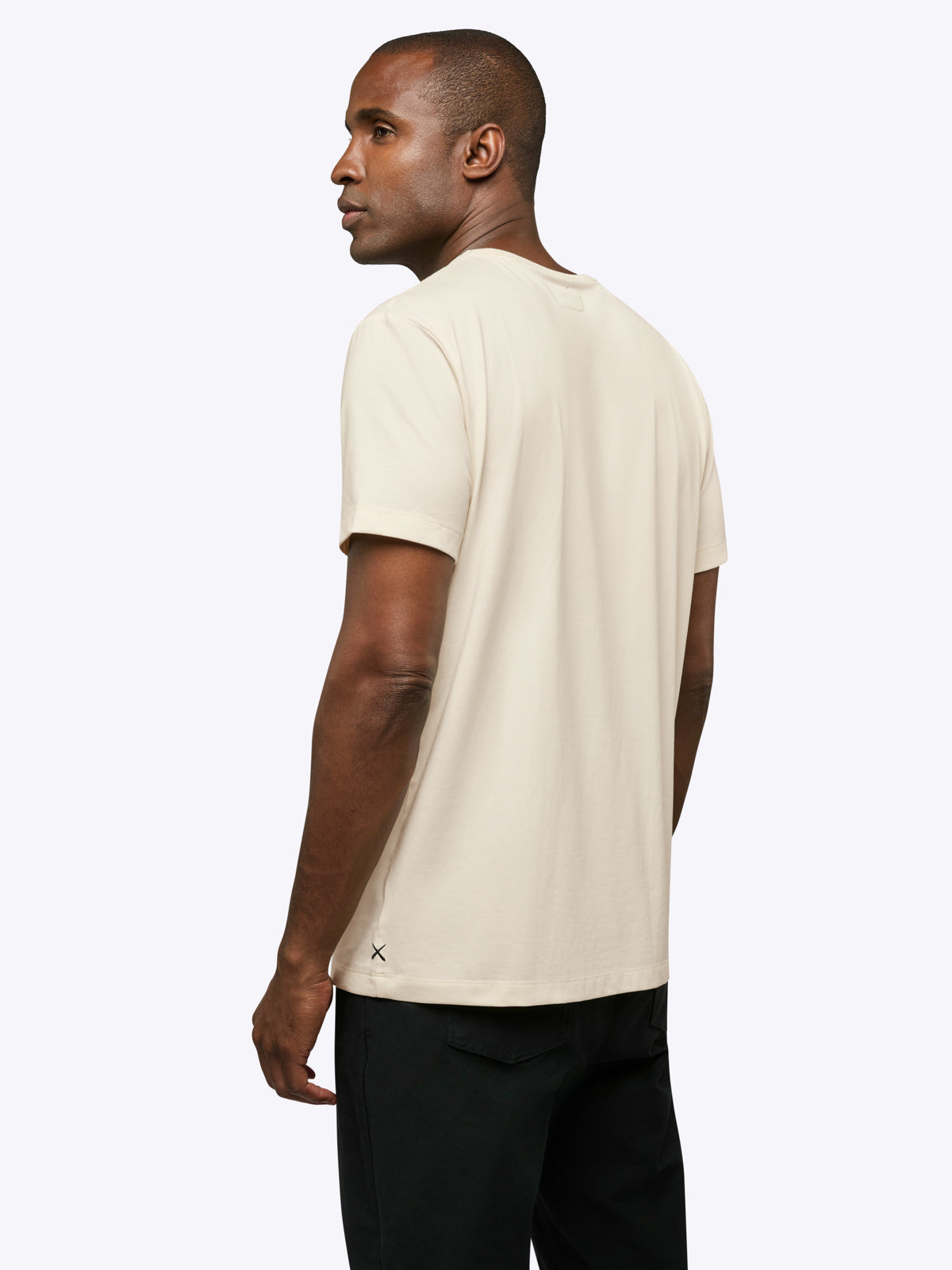 AO Forever Tee | Ivory Classic-Fit PYCA Pro®