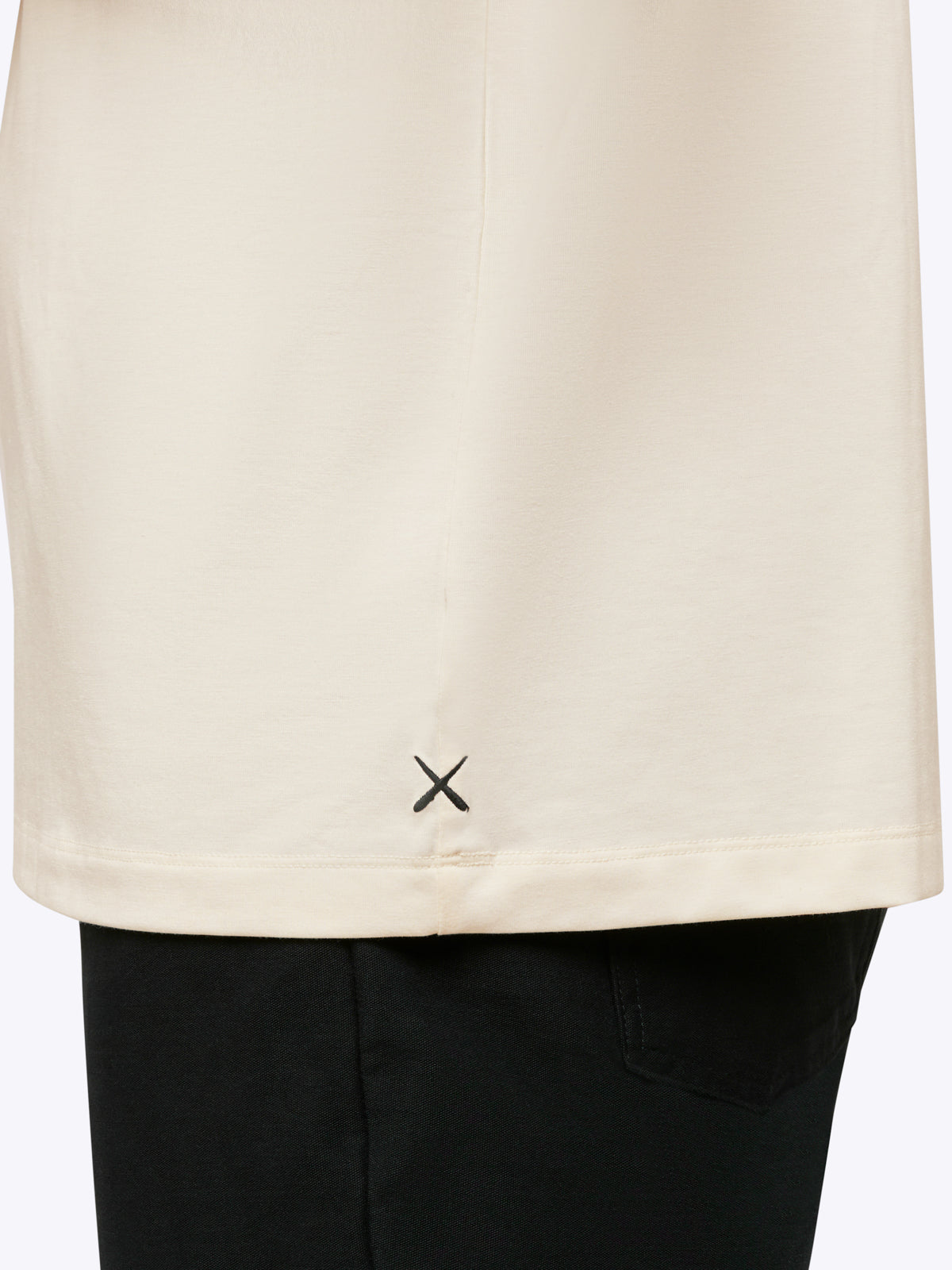 AO Forever Tee | Ivory Classic-Fit PYCA Pro®