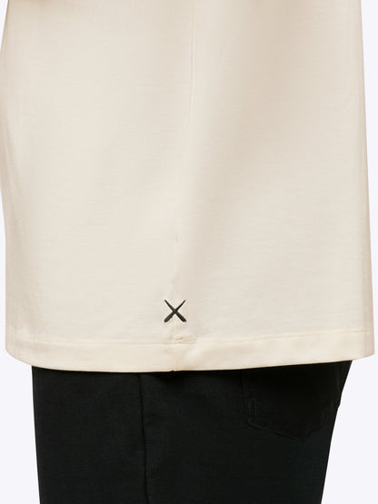 AO Forever Tee | Ivory Classic-Fit PYCA Pro®