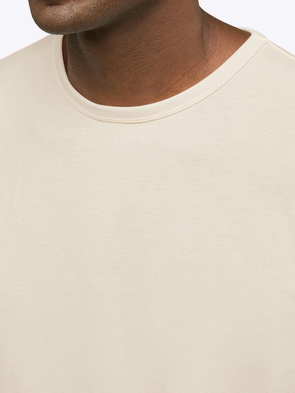AO Forever Tee | Ivory Classic-Fit PYCA Pro®
